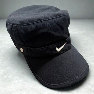 Nike Golf Black Hat Adjustable Velcro Small